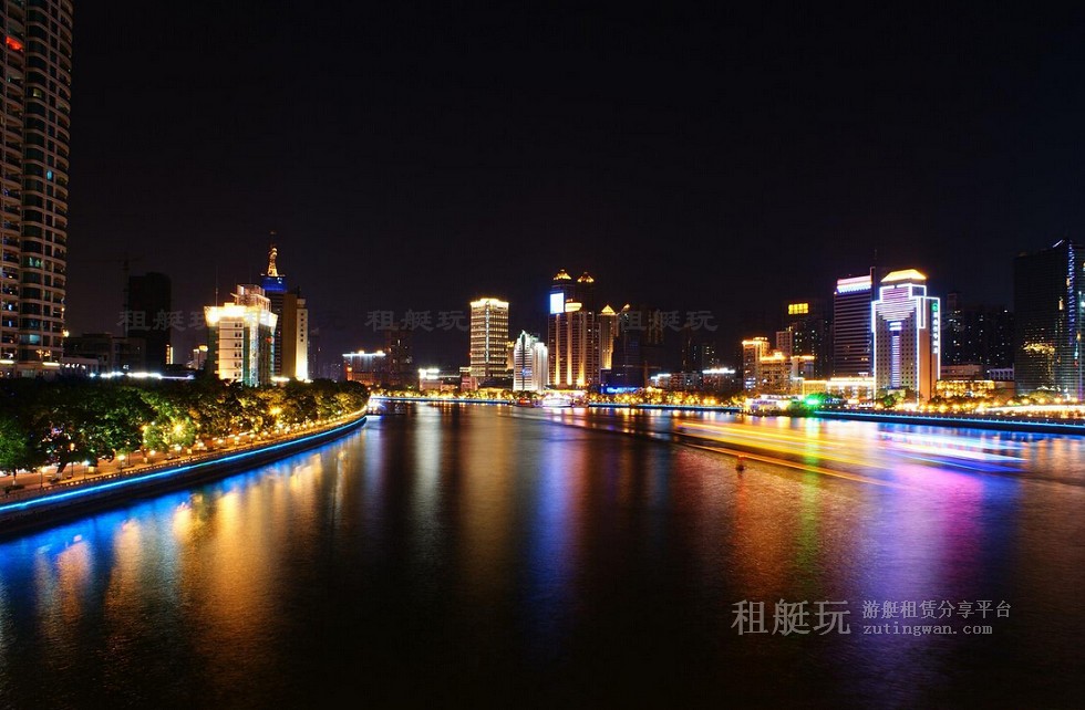 廣州玩游艇——夜游珠江+海上party
