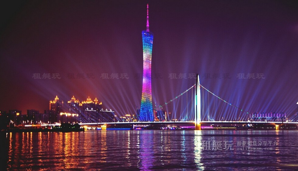 廣州玩游艇——夜游珠江+海上party